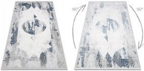 Dywany Łuszczów HRUBÝ KOBEREC DO OBÝVAČKY 100x200 cm ORNAMENT #AT4492