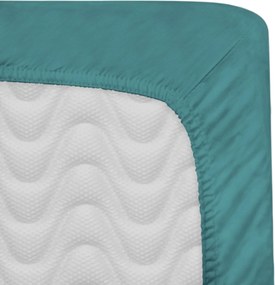 SATÉNOVÉ PRESTIERADLO 120X200 CM TMAVOTYRKYSOVÉ