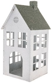 Kovový svietnik Green House, 11,5 x 11,5 x 29 cm, 29 cm