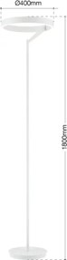 Orion - LED stmievateľná stojacia lampa KOLK LED/40W/230V 2700/4000K biela