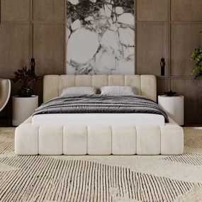 PROXIMA.store - Minimalistická čalúnená posteľ NETTIE ROZMER: 180 x 200 cm, TYP ROŠTU: KOVOVÝ ROŠT