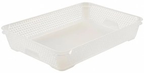 Košík A4 prírodný (priehľadný) 36x26,5x7