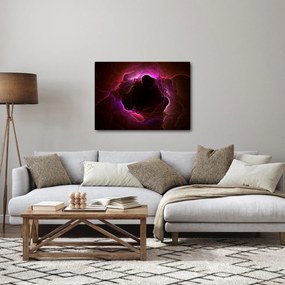 Obraz - abstrakcie mraku (70x50 cm)