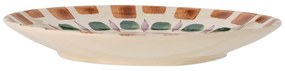 Zeleno–hnedý tanier z kameniny ø 27 cm Shama – Bloomingville