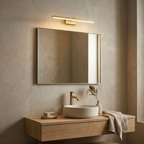 Toolight Toolight, LED nástenné svietidlo, 58cm, 11W, 4000K, 1000lm, SWE008-1W, zlatá matná, OSW-20107