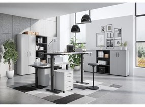 Polohovací pracovný stôl s elektricky nastaviteľnou výškou 80x160 cm Agenda – Germania