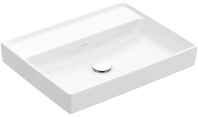 VILLEROY &amp; BOCH Collaro závesné umývadlo bez otvoru, bez prepadu, 600 x 470 mm, biela alpská, 4A336301