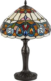 Brilagi - Tiffany vitrážná stolná lampa LUISA 1xE27/40W/230V