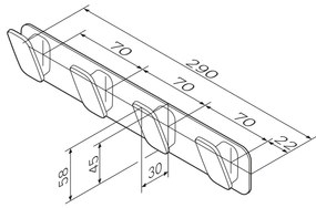 Háčik na uteráky AM.PM Inspire 2.0 AIA35900 chróm