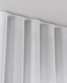 Zaves s riasením WAVE farba produktu biela látka polopriehľadný, zapletaná