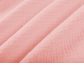 Biante Mušelínová obliečka na vankúš MSN-004 Pastelovo ružová 40 x 40 cm