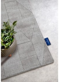 Sivý ručne tkaný vlnený behúň 80x250 cm Ursule – Villeroy&amp;Boch