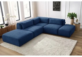 Tmavomodrá rohová pohovka (variabilná) Jeanne - Bobochic Paris