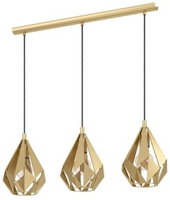 Eglo 43909 - Luster na lanku CARLTON 3xE27/60W/230V
