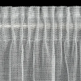 ZÁCLONA NA PÁSKE KIM 2 140X300 CM STRIEBORNÁ