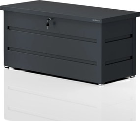 Veľký záhradný a balkónový box antracitový: CARRIE 1190 x 520 x 587 mm
