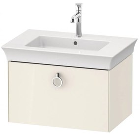 DURAVIT White Tulip závesná skrinka pod umývadlo, 1 zásuvka, 684 x 458 x 410 mm, nordická biela vysoký lesk, WT42510H4H4