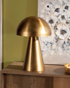 Stolová lampa Mushroom Gold 48cm