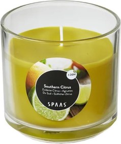 Vonná sviečka v skle SOUTHERN CITRUS 8,5 cm žltá