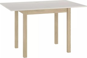 Jedálenský rozkladací stôl Flip 80/160 cm kašmírový/dub Cremona Torro