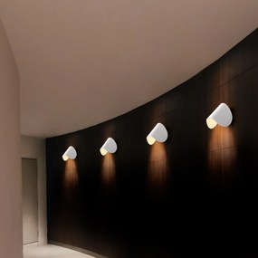Nástěnná LED lampa Heybe chrom
