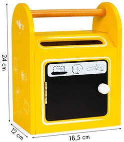 ECOTOYS Detská tabuľa na písanie písmen
