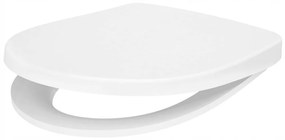 Cersanit Moduo, antibakteriálne SLIM toaletné sedátko z duroplastu, biela, K98-0184