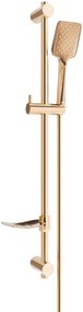 Posuvný sprchový set MEXEN DF62 ružovo zlatý