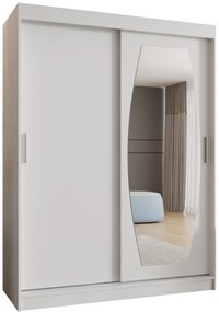 Šatníková skriňa 150 cm Rosaria (biela). Akcia -20%. Vlastná spoľahlivá doprava až k Vám domov. 1126297