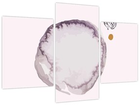 Obraz - Fialový minimalizmus N⁰4 (90x60 cm)