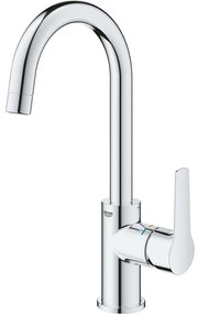 GROHE Start páková umývadlová batéria s otočným výtokom, s odtokovou súpravou s tiahlom, výška výtoku 208 mm, chróm, 24203002