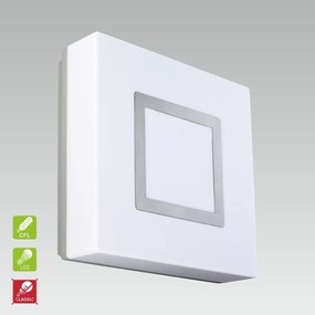 Kúpeľňové svietidlo PREZENT DEVRON NICKEL SATIN/OPAL 61033