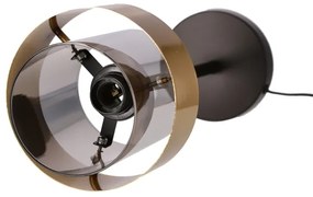 Stolná lampa SPIEGA 1xE27/60W/230V zlatá/čierna