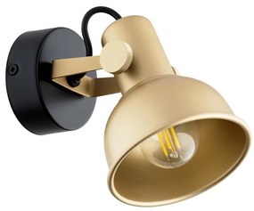 Argon 8248 - Bodové svietidlo LENORA 1xE14/7W/230V zlatá/čierna