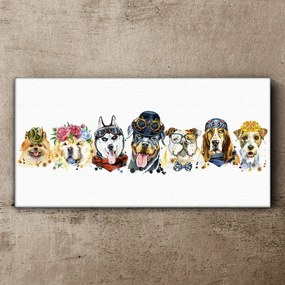 Obraz na plátne zvieracie psi