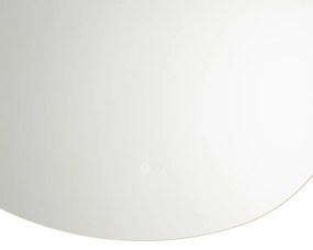 Kúpeľňové zrkadlo 80 cm vrátane LED 3-stupňové stmievateľné s dotykom - Biba