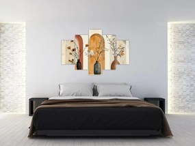 Obraz - Vázy v oblúkoch (150x105 cm)