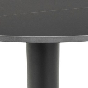 Konferenčný stolík Malta 60 cm čierny