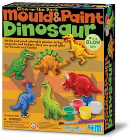 Sádrové odliatky - Svietiaci dinosaurus