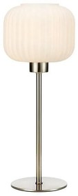 Markslöjd 108121 - Stolná lampa SOBER 1xE27/60W/230V matný chróm