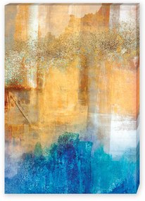 Plátno maľba Teal&amp;Orange