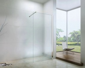 Kúpeľňová pevná zástena maxmax WALK-IN 80 cm