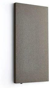 Akustický panel POLY, obdĺžnik, 600x1180x56 mm, nástenný, hnedá