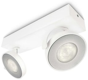 Philips 53172/31/16- LED Stmievateľné svietidlo MYLIVING CLOCKWORK 2xLED/4,5W/230V