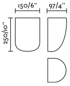 FARO 63429 - Nástenné svietidlo KAPPU 1xE14/7W/230V 25x15 cm biela