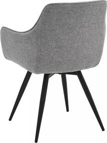 Jedálenská stolička BALLO BREGO sivé