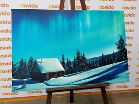 Obraz rozprávková zimná krajina - 120x80