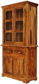 furniture-nabytek.cz - Vitrína masíva z dreva palisander 100x200x45