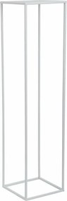 STOJAN NA KVETINÁČ SIMPLE 100X24X24 CM BIELA