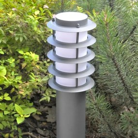 Vonkajšia lampa SERENA 1xE27/10W/230V IP44 100 cm antracit